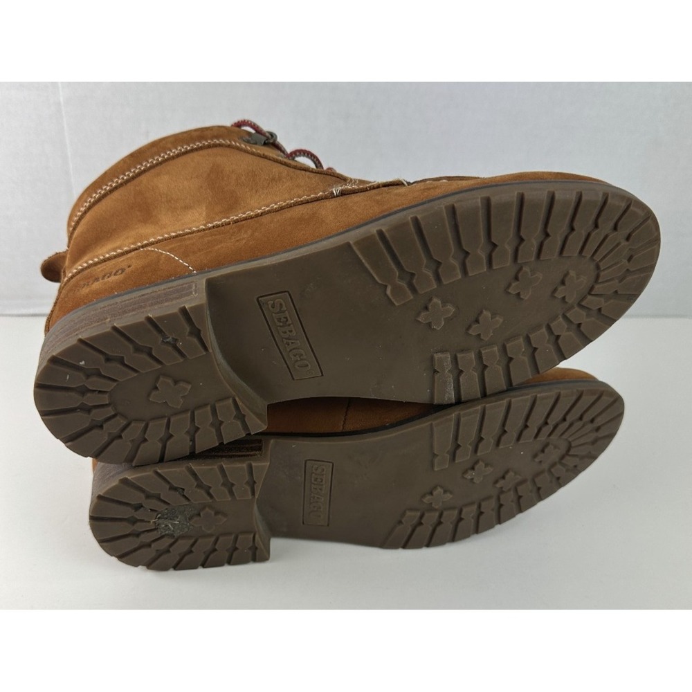 Sebago Wander Cinnamon Brown Hiking Boots Suede Ankle Chukka Women's Size 7.5 M - Picture 4 of 12